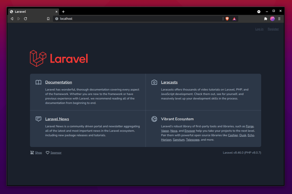 using laravel elasticsearch with sail